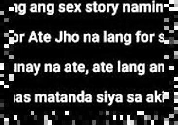 Tagalog Sex Story- Ate Jho, ang matanda kong ka officemate