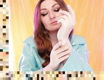 ASMR: surgical latex gloves Arya Grander