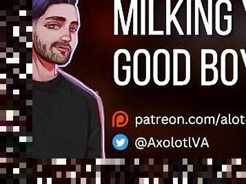 [M4F] Milking Your Good Boy  Submissive Male Masturabation ASMR Erotic Audio