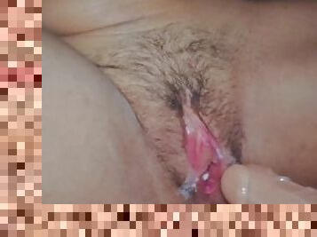 masturbation, orgasme, chatte-pussy, ejaculation-sur-le-corps, latina, ejaculation-interne, gode, vagin, parfait, fétiche