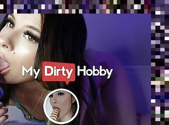 MyDirtyHobby - Solo fun with big dildo