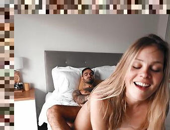 Horny tattooed couple fucking like there’s no tomorrow