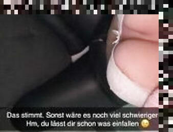 18 Jährige Freundin betrügt ihren Freund mit Ihrem Stiefbruder und sendet es Ihm auf Snapchat