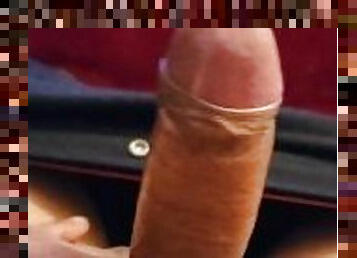 milzīgs, amatieris, nobrieduša, milzīgs-dzimumloceklis, latina, masturbācija, pov, sperma, solo, penis