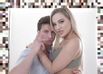 Hairy busty blonde girlfriend babe Blake Blossom Connections - erotic couple hardcore with cumshot