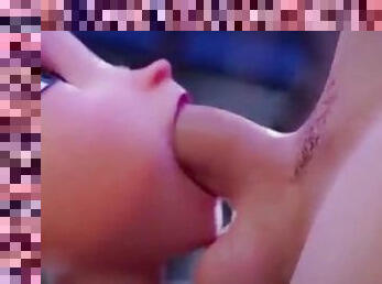 asia, pantat, payudara-besar, deepthroat-penis-masuk-ke-tenggorokan, animasi, jenis-pornografi-animasi, 3d, payudara, bokong