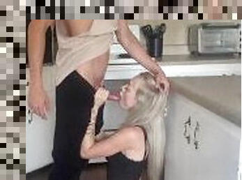 Step Sis Wants To Be Fucked Hard In Kitchen Counter!