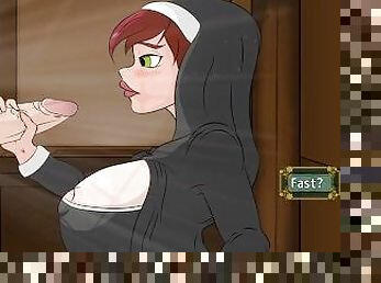 Never Saint All Sex Scenes - Part 52 - Nun Handjob By LoveSkySanHentai
