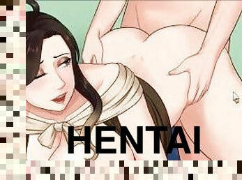 māte-un-zēns, skaistules, māte, māte-mom, beigšanaiekšā, anime, hentai, māsa