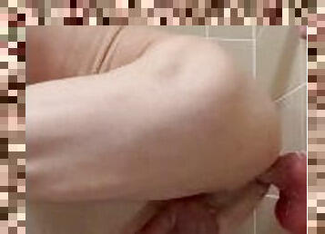 10 inch realistic dildo fuck deep in anal