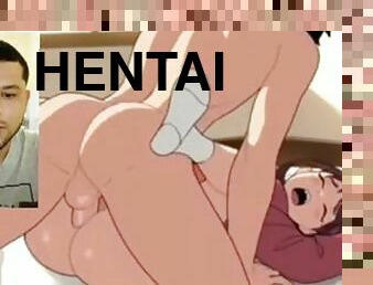 hentai girl provokes the boy to fuck her and ends up getting pregnant