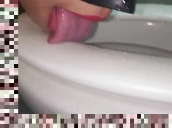 amateur, hitam, menelan, hamba, perempuan-murah-slut, anak-perempuan, tandas, nakal, minum