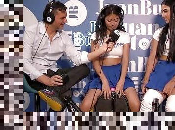 Jazmine hot ass teen girl rides so HARD to really feel it  Juan Bustos Podcast