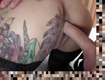 amatør, blowjob, milf, hardcore, mamma, tysk, pov, tattoo