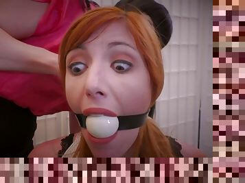 Ginger Bound And Gagged On The Job 1080p
