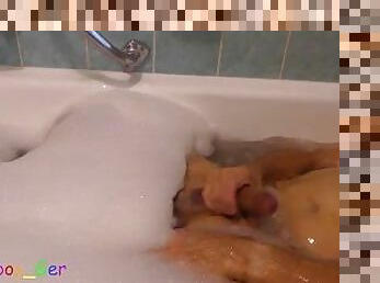 baignade, masturbation, giclée, amateur, ejaculation-sur-le-corps, énorme-bite, gay, branlette, secousses, ejaculation