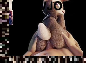 Zootopia Judi Hops 3D Porn Furry