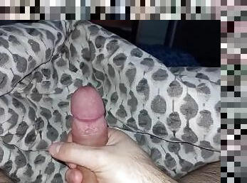 masturbation, amateur, gay, joufflue, point-de-vue, horny, solo, érotique, bite