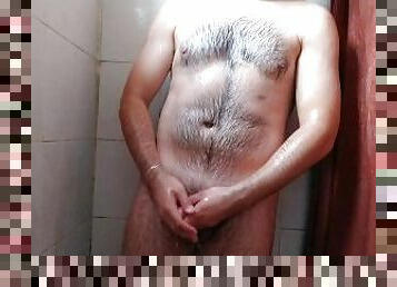 banhos, peluda, amador, pov, mexicano, fetiche, chuveiro, sozinho, bisexual