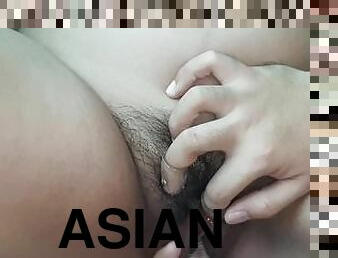 ázijské, veľké-prsia, zarastené, orgazmus, školáčka, zlatíčka, hračky, masáž, creampie, prstovanie