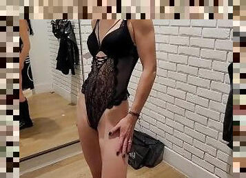 public, maigre, amateur, milf, maman, cam, voyeur, culotte, lingerie, mère