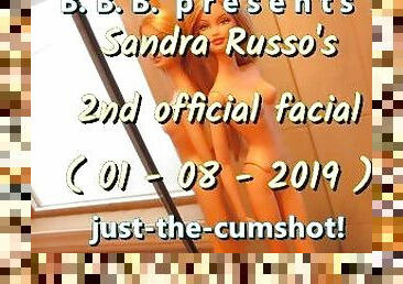 2019: Sandra Russo's 2nd official facial (just the cumshot edited variant)