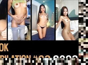 asiatique, amateur, babes, ados, compilation, salope, thaï, lingerie, petite, taquinerie