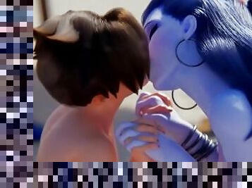 3D Hentai: Overwatch Widowmaker and Tracer fucked Uncensored 3D