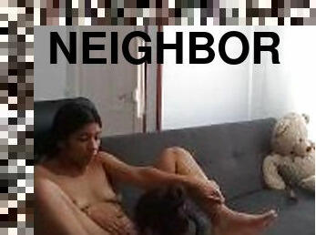 real neighbors on first date fucking on the couch