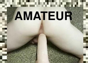 énorme, amateur, anal, gay, gode, bout-a-bout, solo, blanc, minet