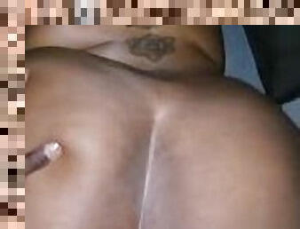 cul, levrette, chatte-pussy, amateur, ébène, énorme-bite, milf, black, belle-femme-ronde, butin