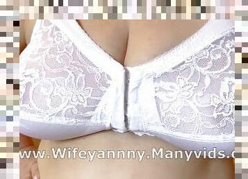 gros-nichons, mamelons, amateur, milf, maman, vintage, joufflue, lingerie, mère, seins