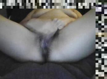 klitta, hårig, masturbation, bröstvårtor, orgasm, gravid, fitta-pussy, kvinnligt-sprut, lesbisk, fingerknull