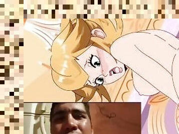 Mario bros princess gets her big ass fucked hentai