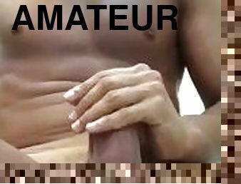 amateur, ejaculation-sur-le-corps, énorme-bite, gay, branlette, ejaculation, européenne, euro, mignonne, solo