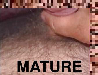 masturbation, amateur, mature, secousses, fétiche, solo, bite