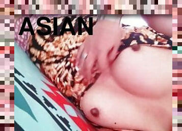 asia, payudara-besar, isteri, amatir, dewasa, jenis-pornografi-milf, sudut-pandang, teransang, nakal, payudara