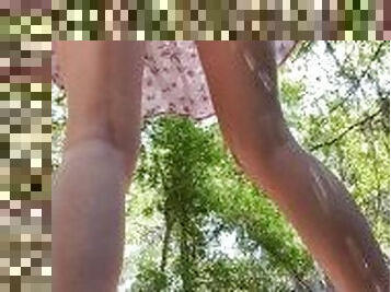 kencing, umum, vagina-pussy, amatir, sayang, upskirt-bagian-dalam-rok, celana-dalam-wanita, seorang-diri, basah