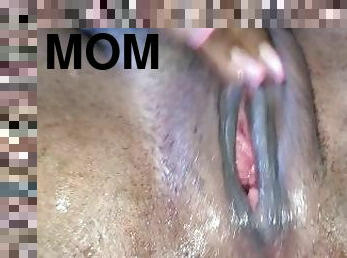 masturbation, fitta-pussy, mamma, fingerknull, dad-girl, sprut, blottande