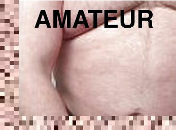 masturbation, amatör, ensam, rökning