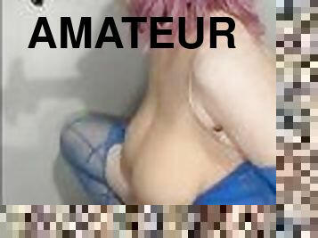 amatör, deepthroat, bdsm, slav, maskiner, dildo, oral, bondage, sugande