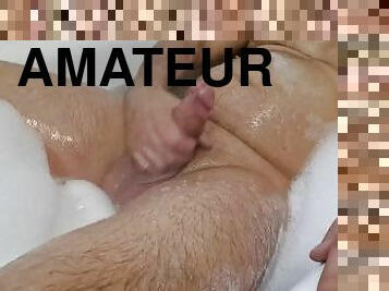 baignade, masturbation, orgasme, amateur, énorme-bite, allemand, branlette, douche, solo, bite